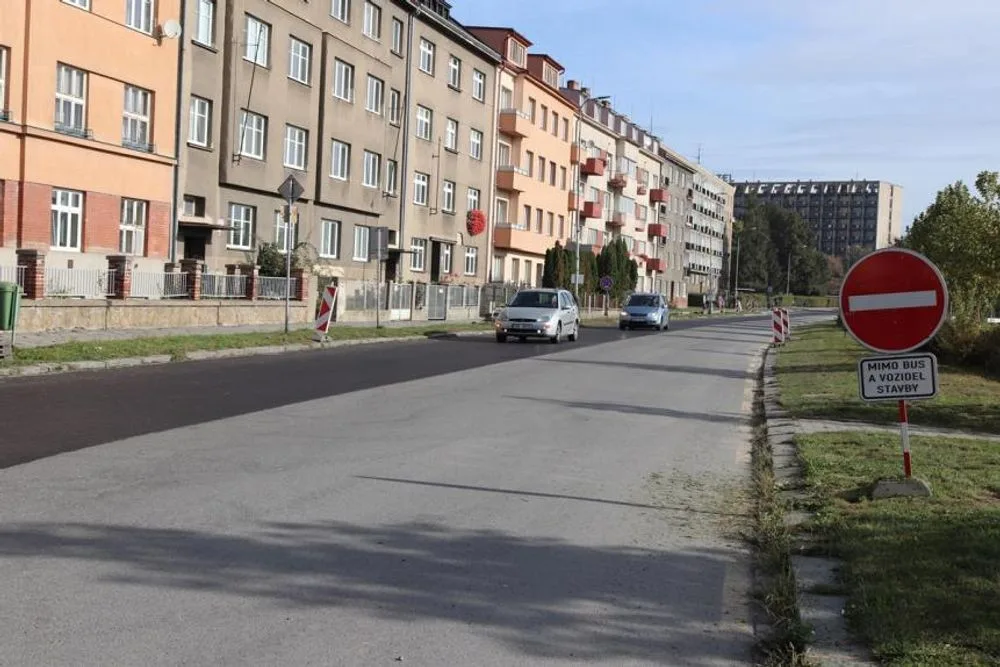 Od zítra bude nábřeží Edvarda Beneše v Přerově opět průjezdné