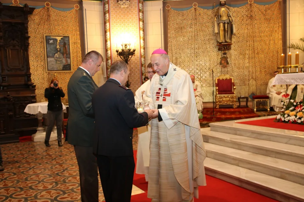 FOTO: V Olomouci se sloužila mše za Policii České republiky