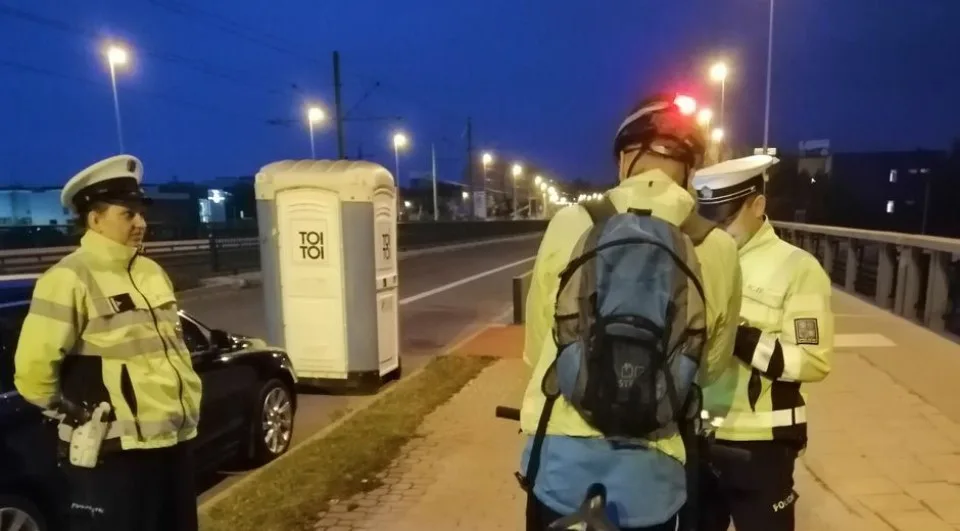 Policisté kontrolovali cyklisty v Olomouci. Při hodinové kontrole nezjistili žádné porušení zákona