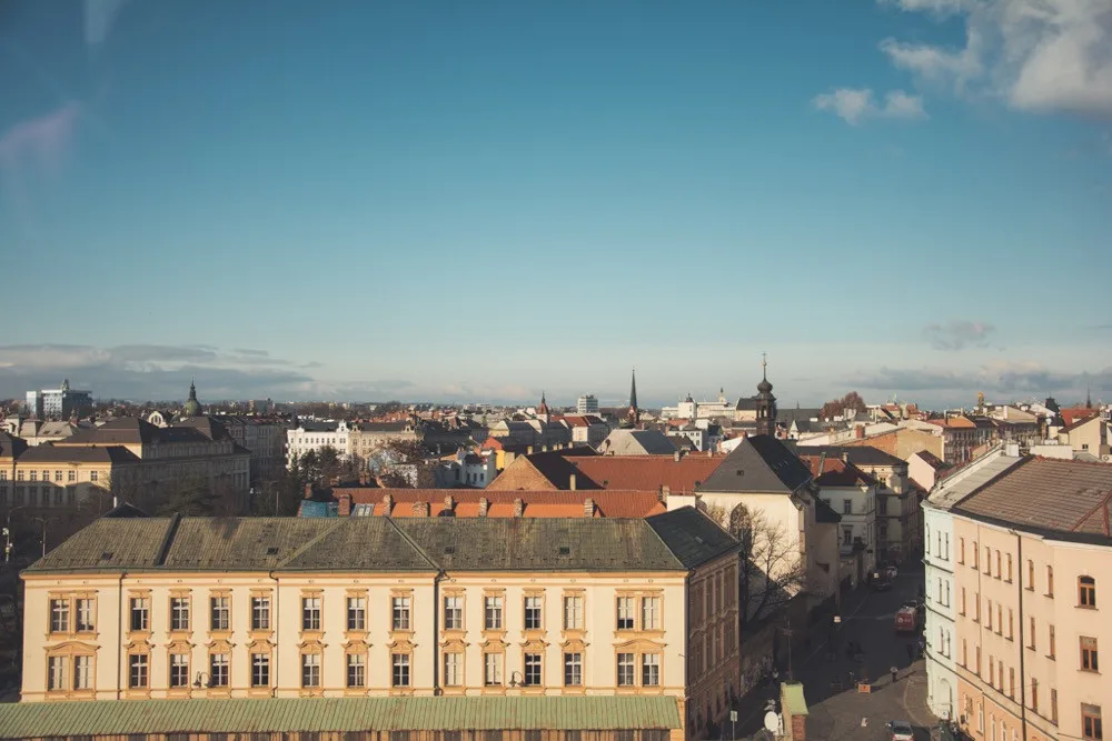 FOTO/VIDEO: Vyzkoušeli jsme olomoucké vánoční kolo. Podívejte se, jaké jsou z něj výhledy