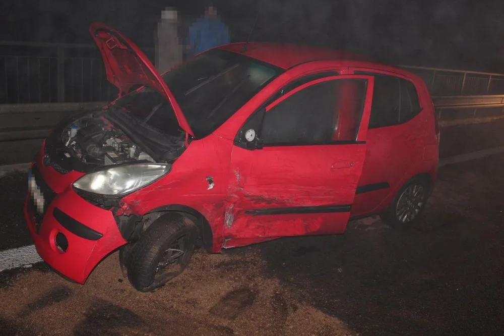 Žena pod vlivem drog a se zákazem řízení způsobila nehodu na D35