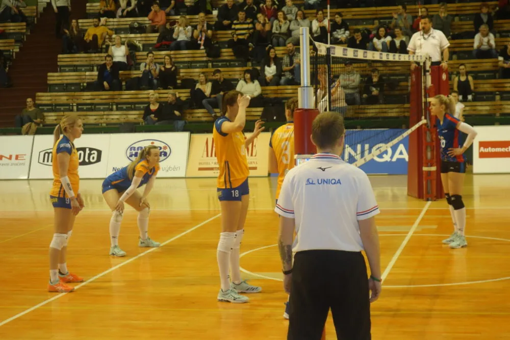 Volejbalistky Olomouce porazily doma Olymp 3:1 a vrátily se na vítěznou vlnu