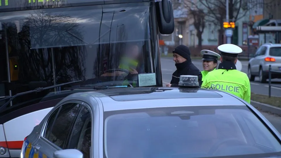 V Olomouci probíhala kontrola řidičů autobusů