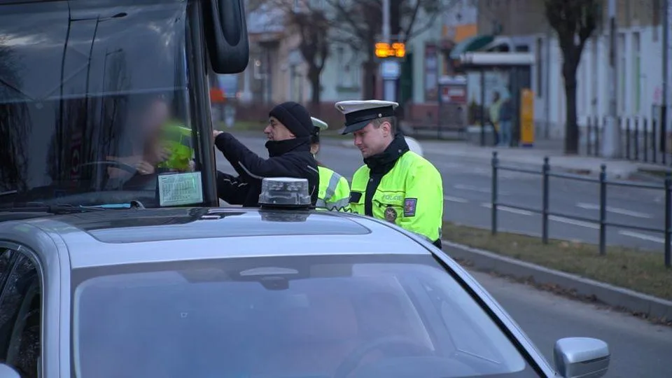 V Olomouci probíhala kontrola řidičů autobusů
