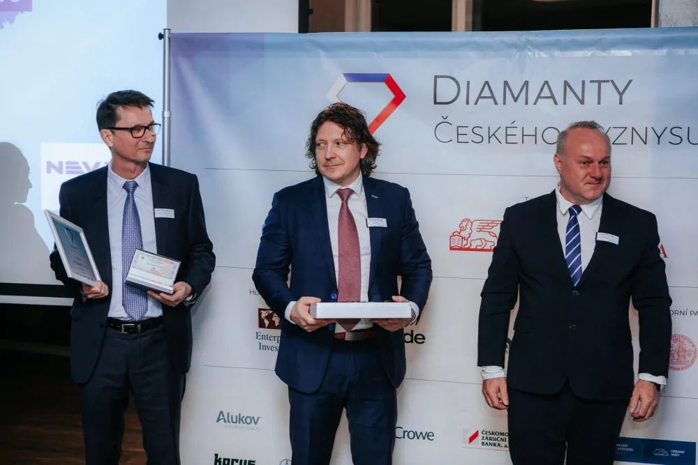 FOTO: V Olomouci byly uděleny Diamanty českého byznysu pro Olomoucký a Moravskoslezský kraj