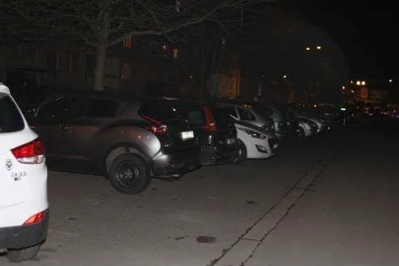 Vandal poničil devět automobilů na Kaštanové ulici