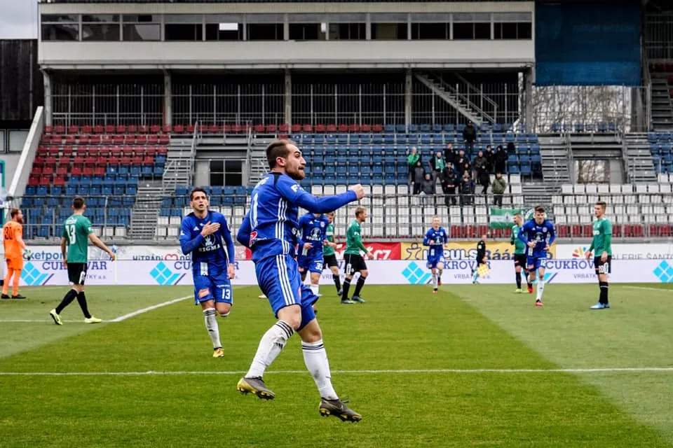 FOTOGALERIE: Olomouc remizovala s Jabloncem v divokém zápase 1:1