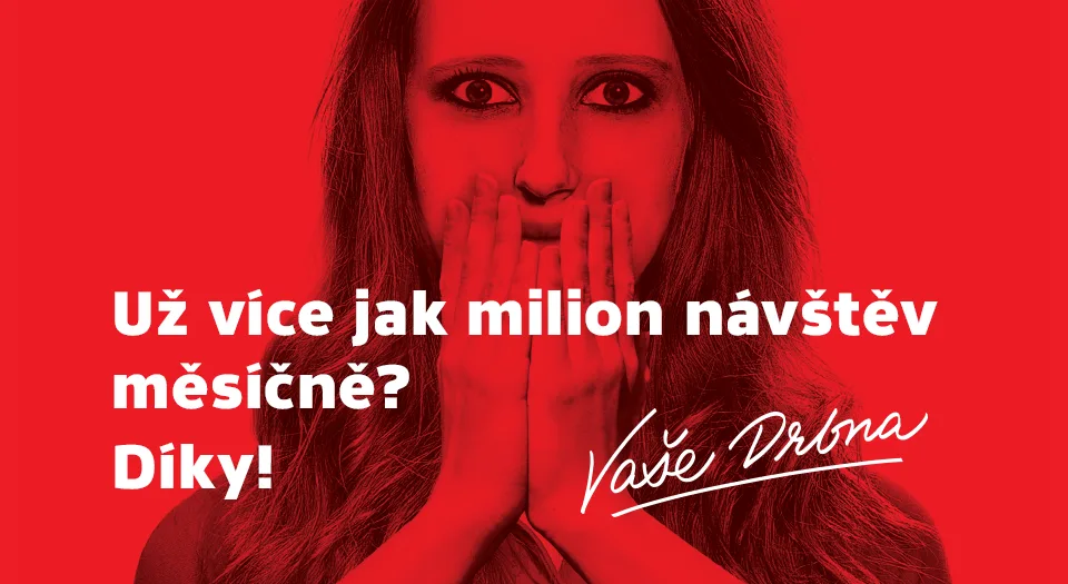 Olomoucká Drbna se v březnu přehoupla přes milion návštěv, její čtenáři by šedesátkrát naplnili plecharénu