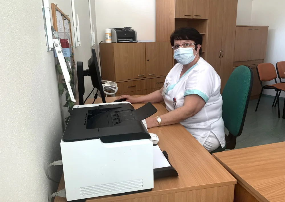 Vedoucí stravovacího provozu Nemocncie Přerov Jiřina Poppová