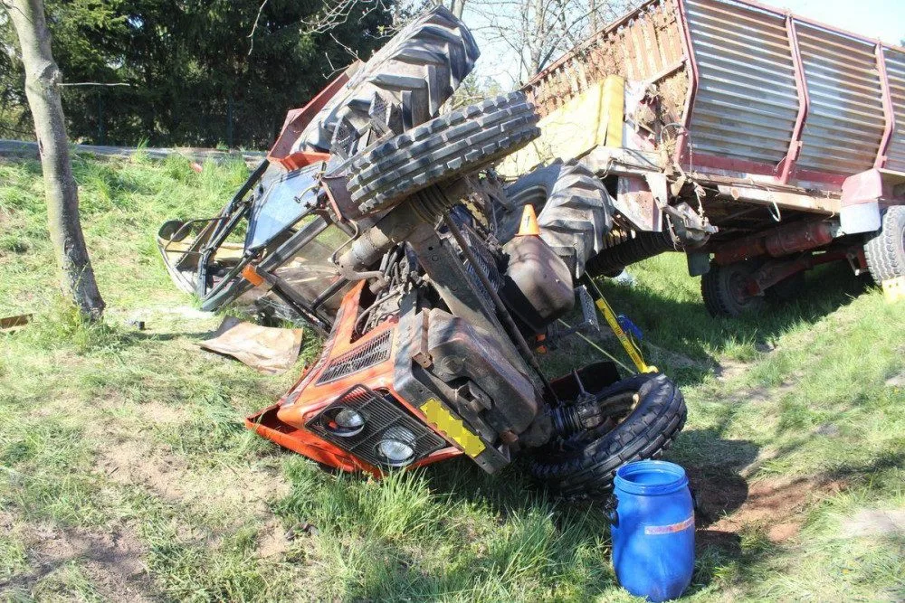 Dopravní nehoda v obci Plumlov