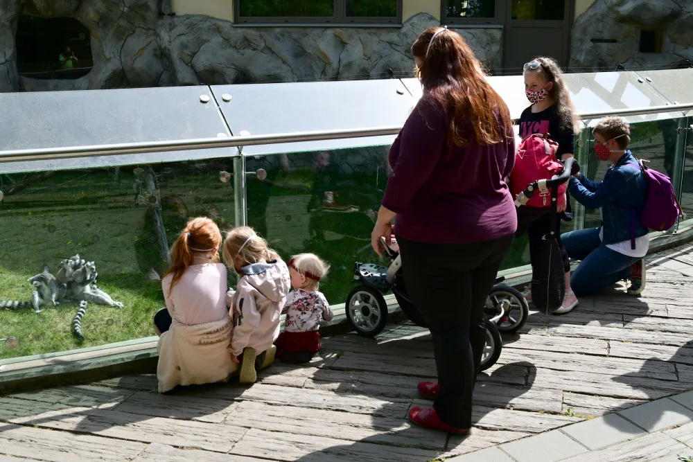 FOTO: Olomoucká zoo se dnes opět otevřela pro veřejnost