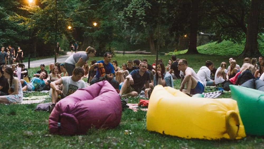 léto, festival, park, Zaparkuj, Olomouc