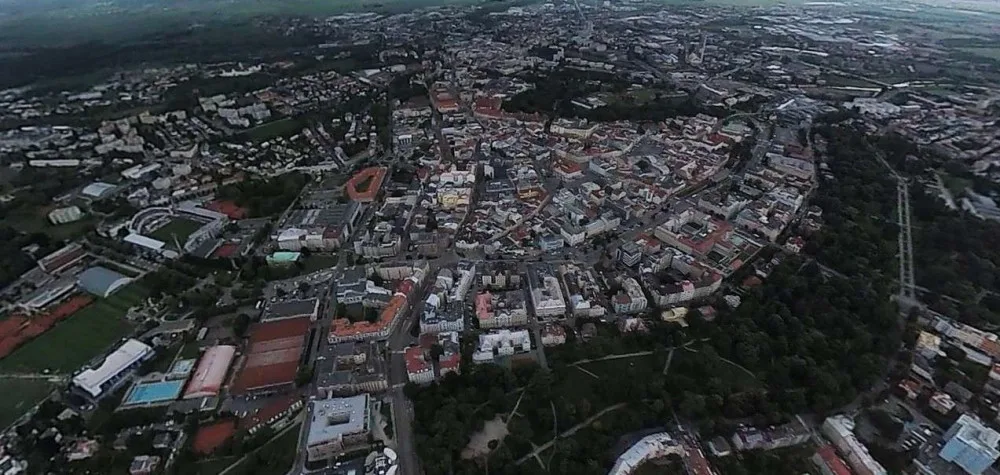 Olomouc z výšky