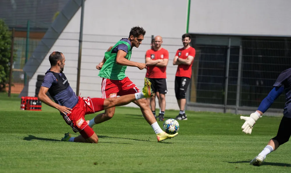Olomoučtí fotbalisté zahájili přípravu zatím bez Hubníka