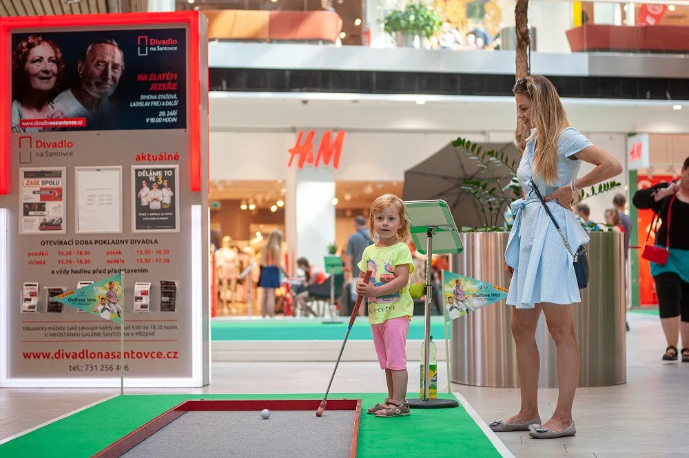 V olomoucké Šantovce odstartovala soutěž Golfové léto. Hraje se o ceny za statisíce korun