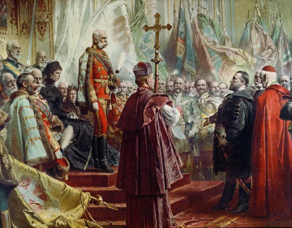 František Josef I. - Gyula Benczur