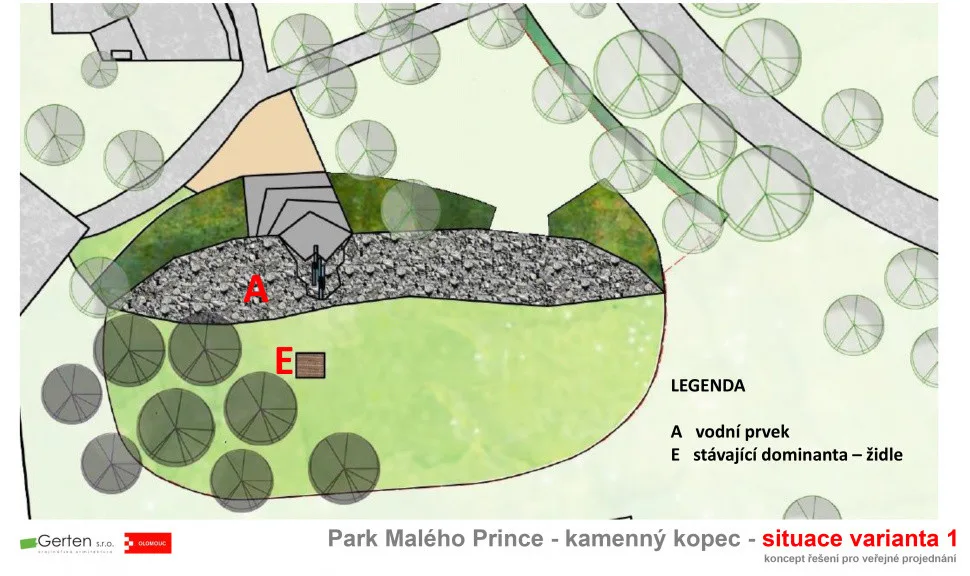 Park Malého prince na Tabulovém vrchu čekají úpravy. O nové podobě můžete rozhodnout i vy