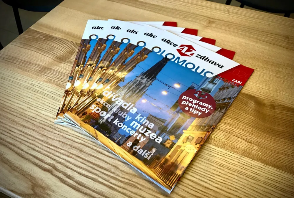 Vychází zářijové číslo magazínu Akce Zábava s kulturním přehledem v Olomouci a okolí