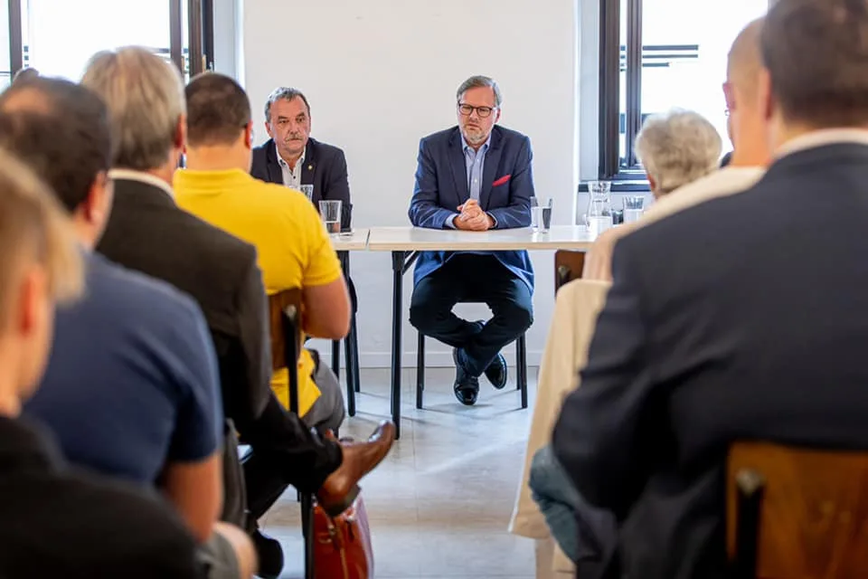 Neslyšel jsem žádný platný argument, proč by měl koridor Dunaj-Odra-Labe smysl, říká předseda ODS Petr Fiala