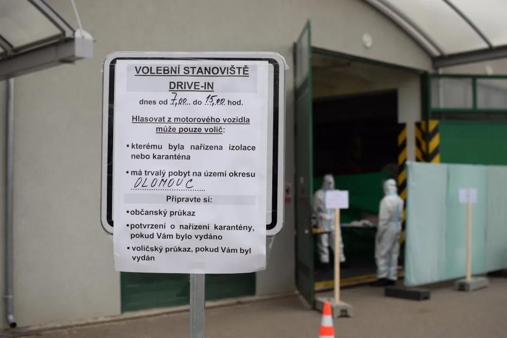 FOTO z olomouckého drive-in stanoviště