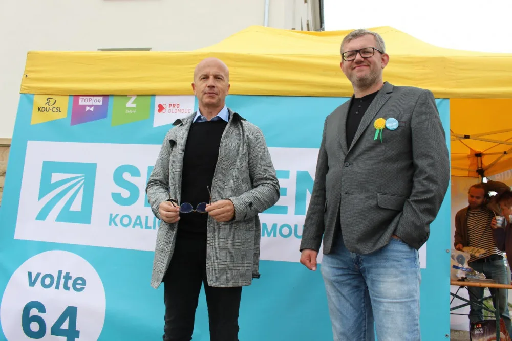 Pavel Telička a Ivo Slavotínek