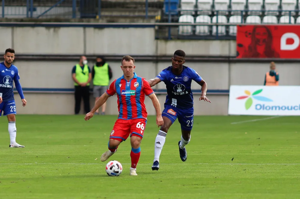 Zápas Sigmy Olomouc s Plzní