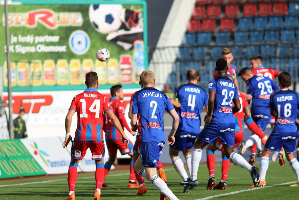 Zápas Sigmy Olomouc s Plzní