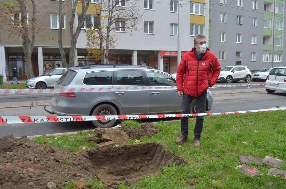 Výsadba stromů Masarykova ulice Olomouc