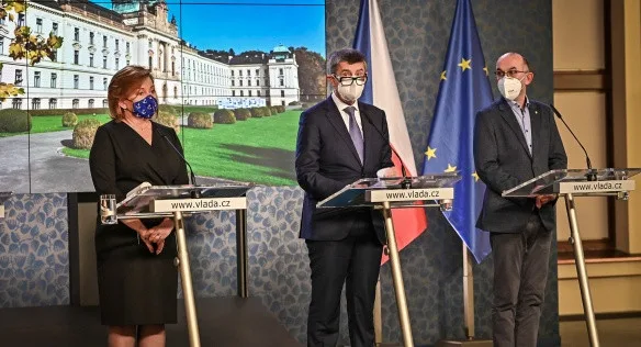 Tisková konference vlády