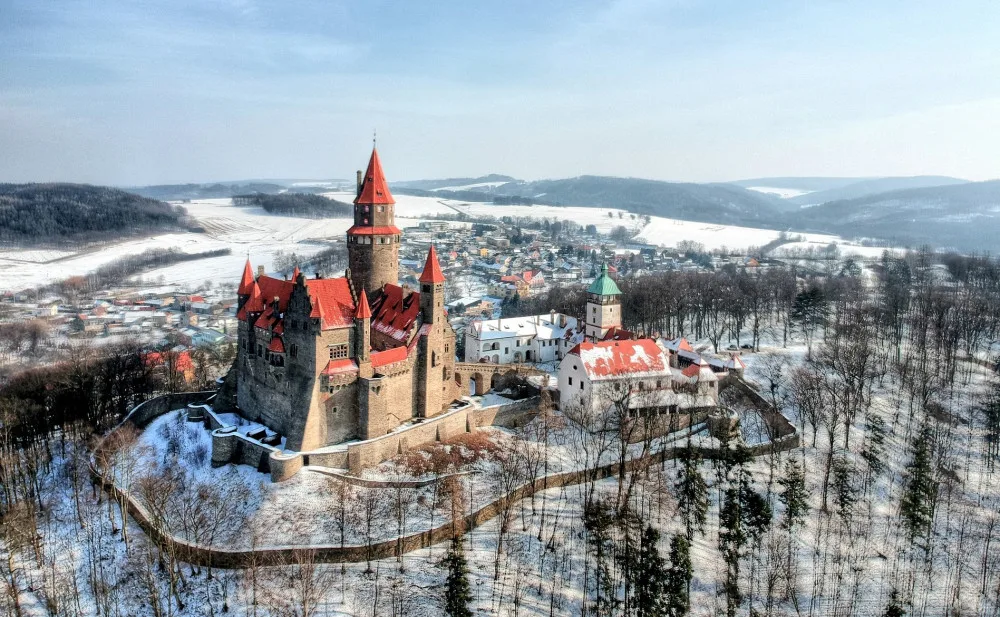 Hrad Bouzov.
