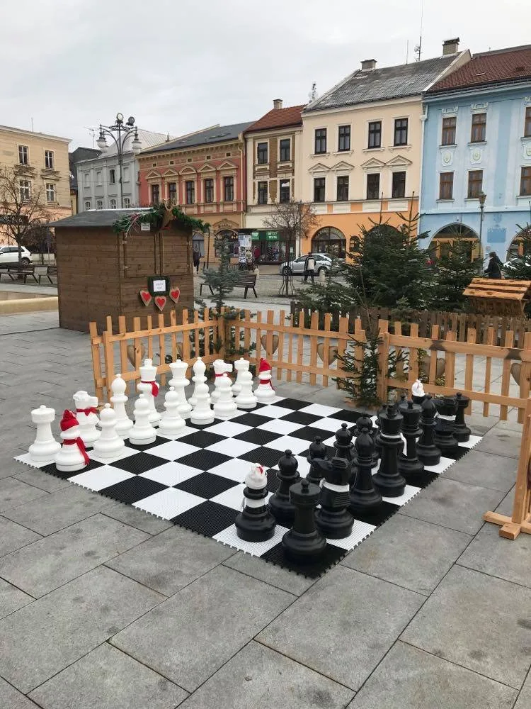 Foto z hranického náměstí