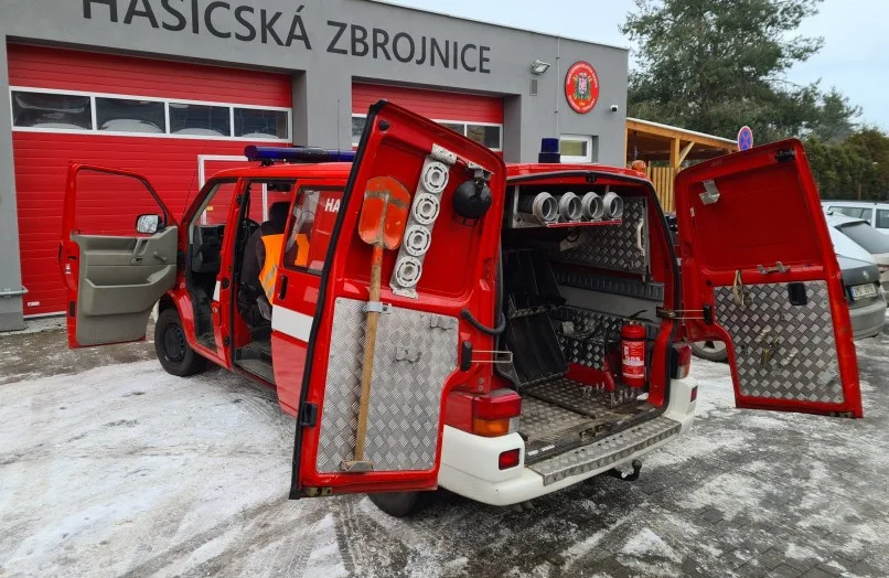 Štěpánov dostal od Olomouce darem hasičský vůz