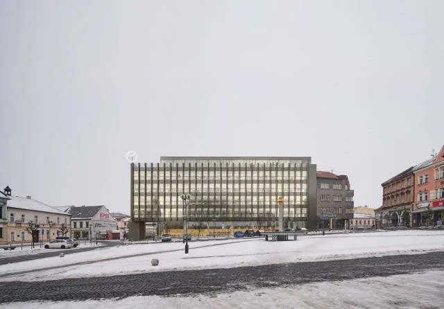Výstava představuje návrhy na rekonstrukci administrativní budovy Emos