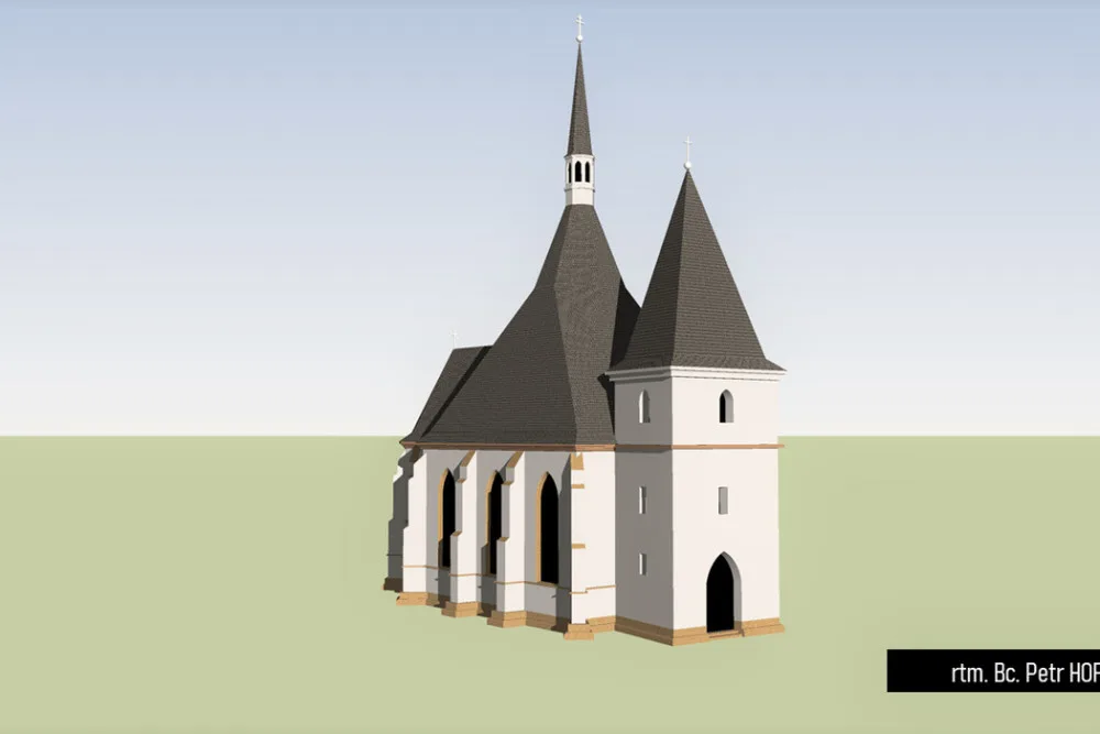 Experti sestavili podobu jednoho z nejstarších kostelů v Olomouci