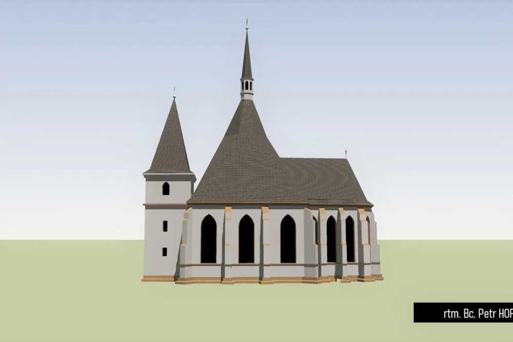 Experti sestavili podobu jednoho z nejstarších kostelů v Olomouci