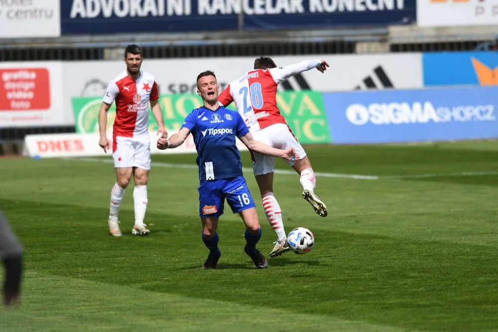 Sigma Olomouc doma prohrála se Slavií 0:3 a v poháru končí