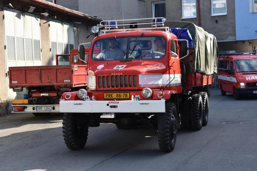 Dobrovolní hasiči z Přerova se zbaví staré techniky. Město chce obnovit vozový park.