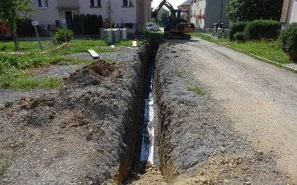 vodovod Přáslavice