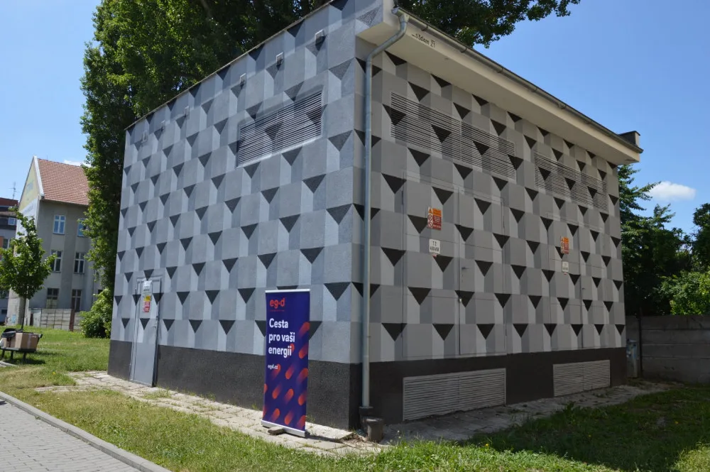 Středoškoláci z Prostějova se postarali o další barevnou trafostanici