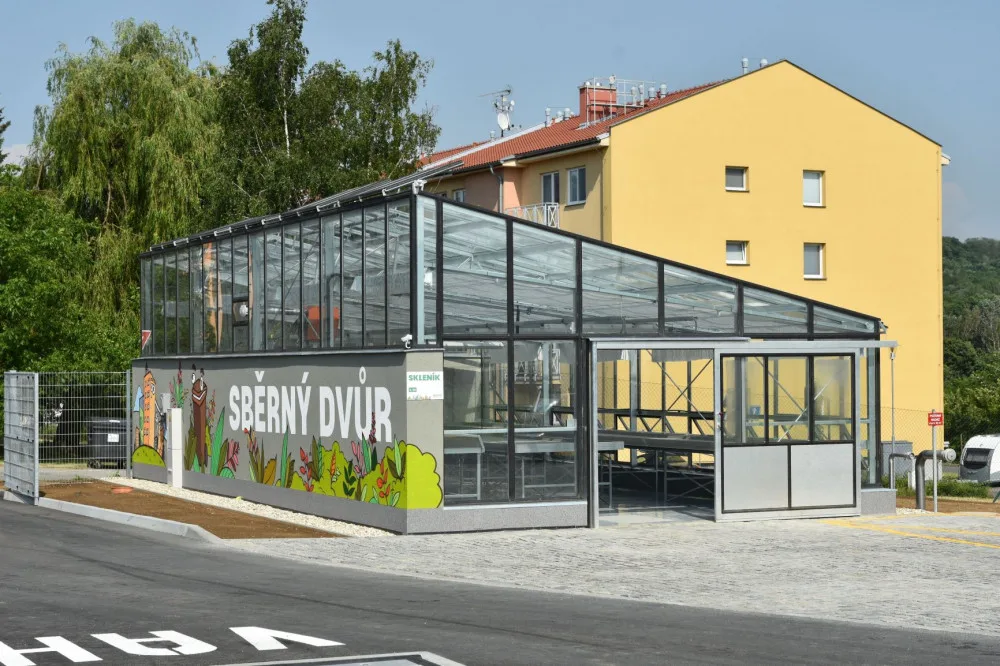 Hranice vybudovaly nový sběrný dvůr. Obyvatelům začne sloužit v létě
