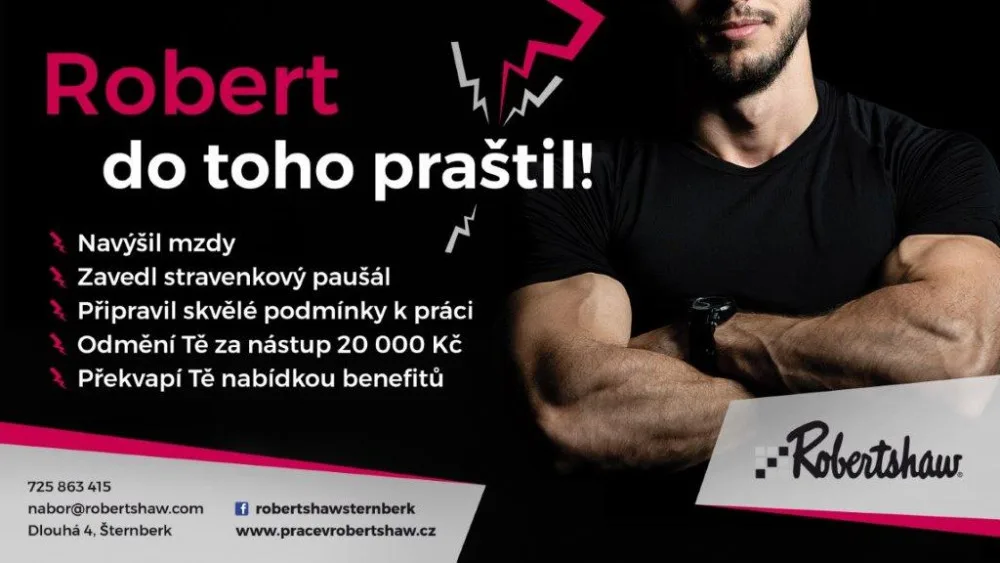 Robert do toho praštil, navýšil mzdy a má nové benefity!