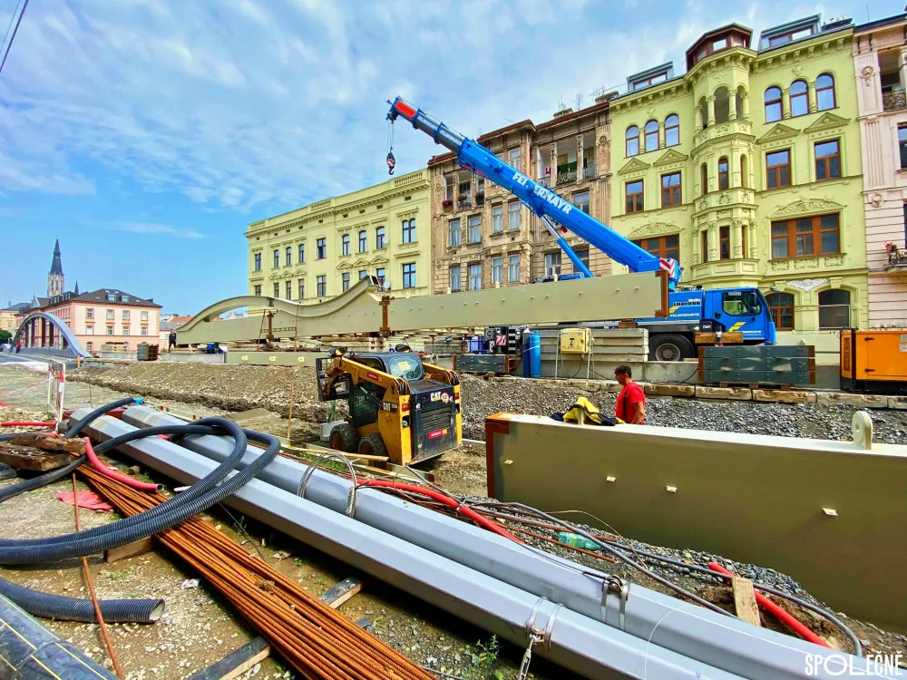 Stavba Rejnoka jde pomalu, stěžují si Olomoučané. Jde o komplikovanou stavbu, brání se Povodí