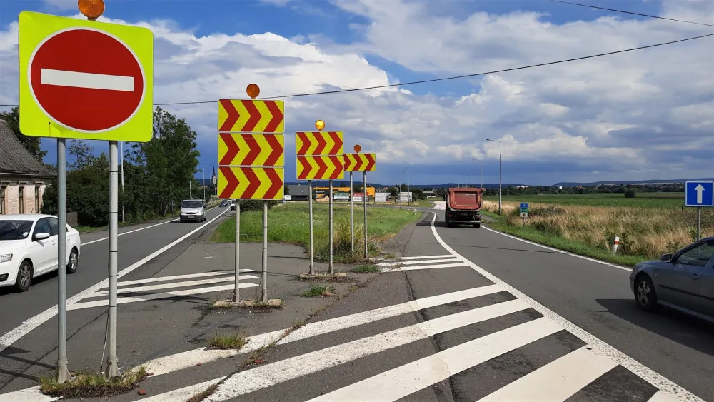Dopravní značení u únikové zóny pod mohelnickým kopcem se dočká obnovy