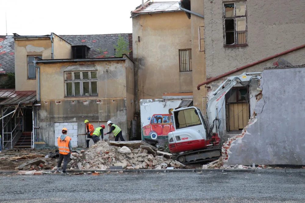 Zchátralý Blažkův dům v centru Přerova se dočkal. Opravy přijdou na 72 milionů