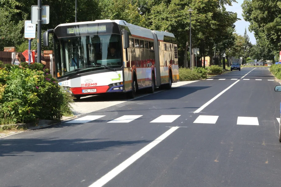 Obyvatelé Olomouce si oddechnou. Město dokončilo opravy dvou cest