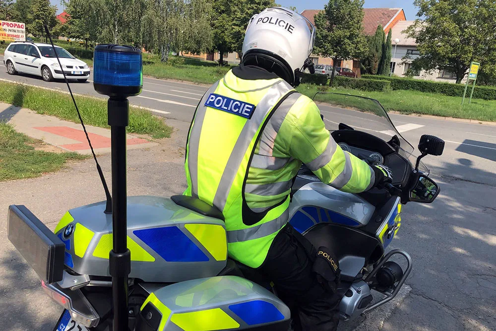 Na dálnicích kontrolovali řidiče také příslušníci Moto-teamu - ilustrační foto