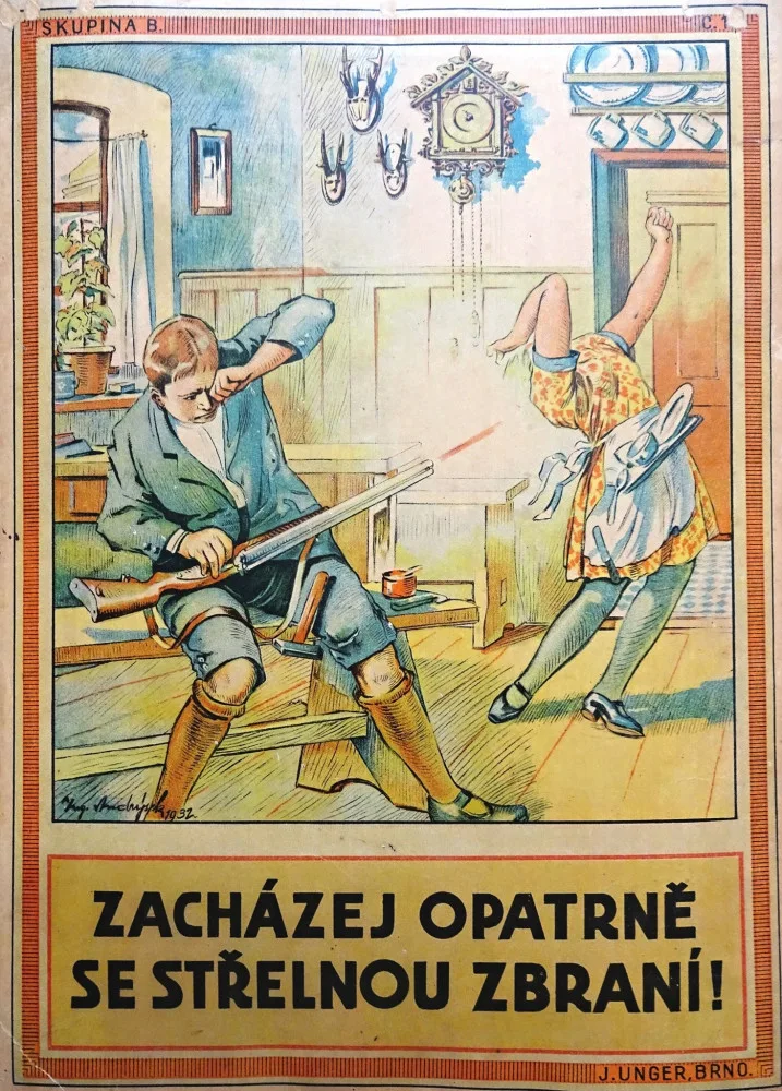 Přerovské muzeum představuje Děsivé školní obrazy. Jde o dobové didaktické pomůcky
