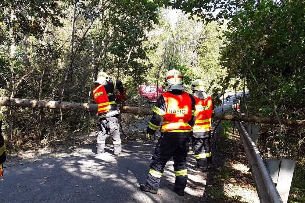 Zejména popadané stromy způsobují na řadě míst v regionu komplikace.