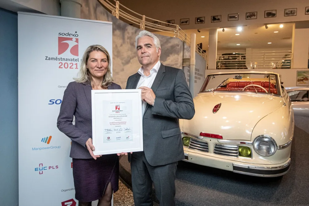 WINDMÖLLER &amp; HÖLSCHER Machinery je nejlepším zaměstnavatelem v Olomouckém kraji