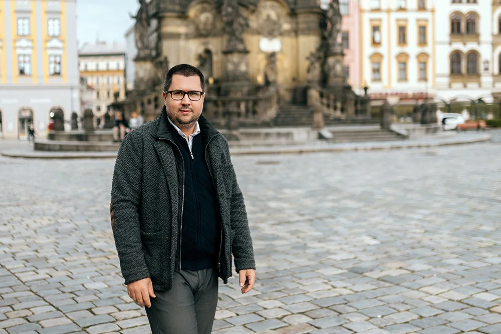 Ředitel Okresní hospodářské komory Olomouc Radim Kašpar
